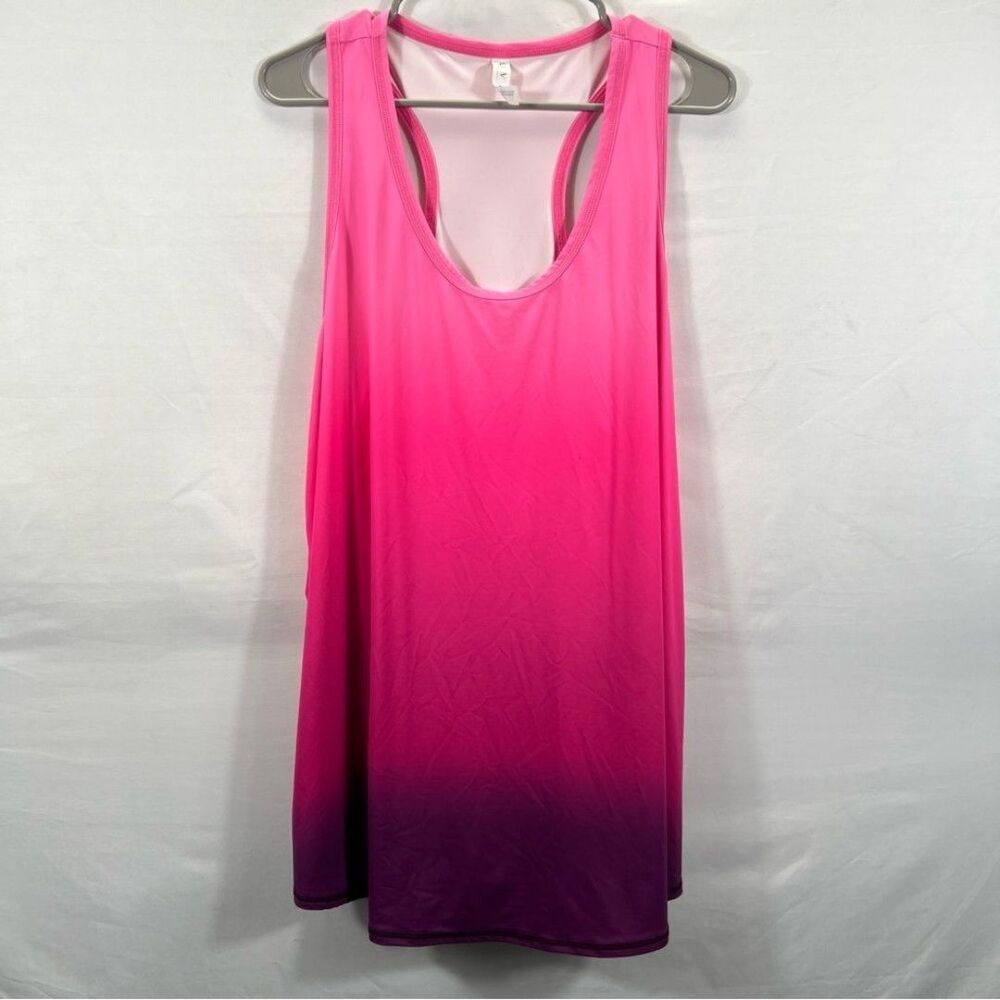 Lane Bryant LIVI Racerback Ombre Tank Top 0762